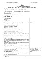 Thiết kế bài dạy các môn lớp 2 năm 2010 - 2011 - Tuần 25