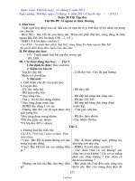 Giáo án các môn khối 2, kì II - Tuần dạy 30