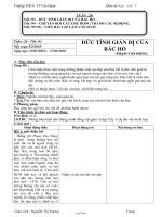 Bài giảng môn học Ngữ văn lớp 7 - Tuần 26 - Tiết 93: Đức tính giản dị của Bác Hồ