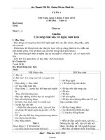 Thiết kế bài dạy các môn lớp 2 - Tuần 1 - Trường Tiểu học Thịnh Lộc