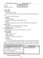 Đề tham khảo kiểm tra học kỳ II môn: Hóa học 8