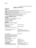 Thiết kế bài dạy các môn lớp 2 - Tuần 7