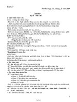 Kế hoạch giảng dạy khối lớp 2 - Tuần 24