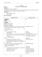 Giáo án khối 2 môn học Toán - Tiết 1: Ôn tập các số đến 100