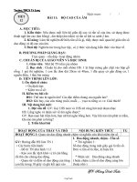 Giáo án môn Vật lý 7 tiết 12: Độ cao của âm