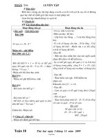 Thiết kế giáo án Tổng hợp môn học khối 2 năm 2009 - 2010 - Tuần 10