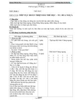 Giáo án giảng dạy khối 4 - Tuần 18 năm 2011