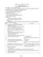 Giáo án môn học Tự nhiên xã hội 1 - Tiết 18: Cuộc sống xung quanh