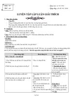 Bài giảng môn học Ngữ văn lớp 7 - Tuần 29 - Tiết 108: Luyện tập lập luận giải thích