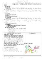 Giáo án Ngữ văn 8 tiết 59: Luyện nói: thuyết minh về một thứ đồ dùng