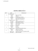 Giáo án Tổng hợp lớp 2, học kì I - Tuần 3