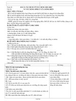 Thiết kế giáo án Vật lý 7 bài 23: Tác dụng từ,tác dụng hoá học và tác dụng sinh lý của dòng điện