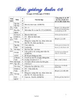 Giáo án các môn lớp 2 - Tuần 4 năm 2012 - 2013