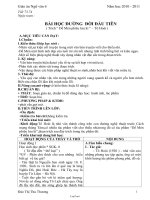 Bài giảng môn học Ngữ văn lớp 6 - Tiết 73, 74: Bài học đường đời đầu tiên ( trích “ dế mèn phiêu lưu kí ” – Tô Hoài )