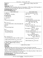 Thiết kế bài dạy các môn lớp 2 - Năm 2009 - 2010 - Tuần 31