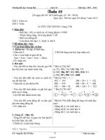 Giáo án các môn khối 2 - Tuần 35 - Trường tiểu học Noong Hẹt