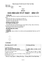 Giáo án lớp 8 môn Công nghệ - Tiết 8 đến tiết 53