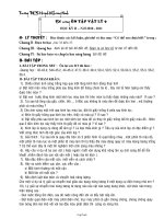 Đề cương ôn tập Vật lý 9 học kỳ II