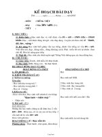 Giáo án Tiếng việt 1: Vần im- um