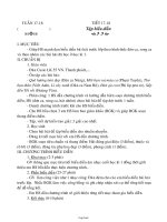 Giáo án Âm nhạc lớp 1 - Tiết 17, 18: Tập biểu diễn