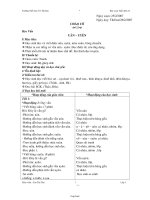 Giáo án Lớp 1 Tuần 24 - Trường Tiểu học Võ Thị Sáu