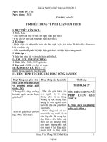 Giáo án giảng dạy Lớp 5 - Tuần 14