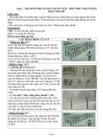 Giáo án môn Thể dục 2 - Bài 49, 50