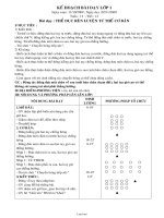 Giáo án môn Hình học 7 - Tiết 15: Kiểm tra một tiết