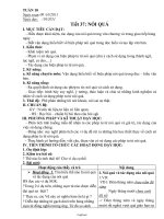 Giáo án Ngữ văn 8 - Tuần 10 - Tiết 37 đến tiết 40