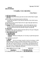 Giáo án Ngữ văn 7 tuần 27 tiết 97–Văn bản Ý nghĩa văn chương ( Hoài Thanh )