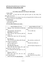 Giáo án các môn học khối 2 - Tuần thứ 31 (chuẩn)
