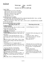 Giáo án môn học lớp 2 - Tuần học 29 năm 2010