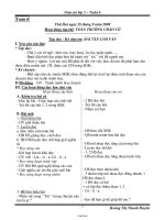 Giáo án lớp 6 môn học Giáo dục công dân - Bài 1 - Tiết 1: Tự chăm sóc rèn luyện thân thể