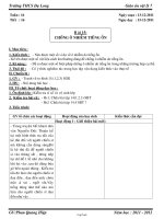 Giáo án Toán học khối 2 (chuẩn) năm 2007