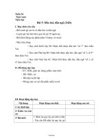 Giáo án môn Tin học - Tuần 26 đến tuần 29