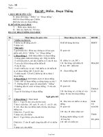 Giáo án Môn Toán 1 - Tuần 18