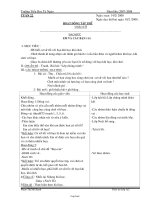 Giáo án dạy học Tuần 22 - Lớp 1