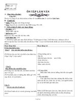 Bài giảng môn học Ngữ văn lớp 7 - Tuần 32 - Tiết 127, 128: Ôn tập làm văn