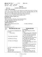 Giáo án môn học Ngữ văn 7 - Tuần 16 - Tiết 64: Luyện tập sử dụng từ