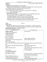 Giáo án lớp 2 - Năm hoc 2011 - 2012 - Tuần 4