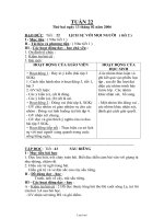 Giáo án Tuần 22 - Lớp 4