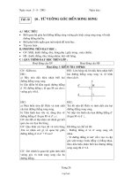 Giáo án môn Hình học 7 - Năm 2010 - 2011 - Tiết 10: Từ vuông góc đến song song