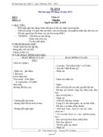 Giáo án Tổng hợp lớp 2 - Năm 2012 - 2013 - Tuần 8