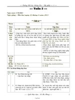 Giáo án Lớp ghép 3 + 4 Tuần 2 - Trường Tiểu học Quảng Sơn