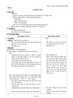 Giáo án lớp 2 môn học Toán - Luyện tập (kỹ năng xem đồng hồ)