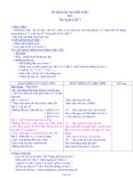 Giáo án Toán lớp 1 - Buổi 2 Tuần 5