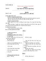 Giáo án Khối 2 tuần 10