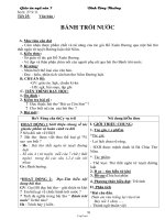 Bài giảng môn học Ngữ văn lớp 7 - Tiết 25: Văn bản : Bánh trôi nước