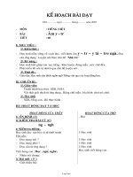 Giáo án Tiếng việt 1 tiết 60, 61: Âm y - tr