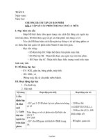 Giáo án Tim học 2 - Chương III: Em tập gõ bàn phím - Bài 1: Tập gõ các phím ở hàng cơ sở (2 tiết)